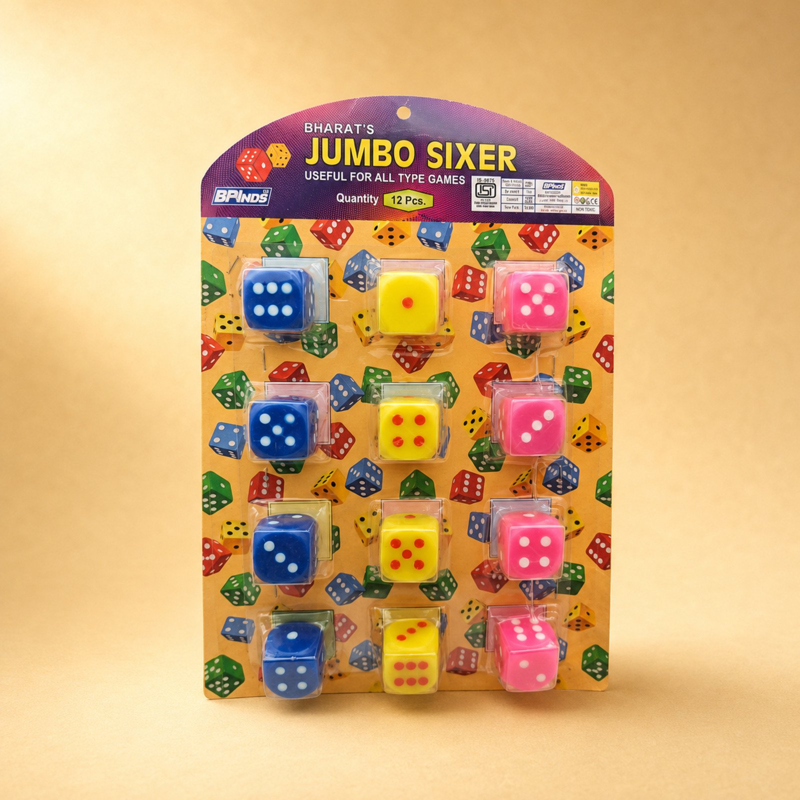 Dice (Medium) Pack of 12