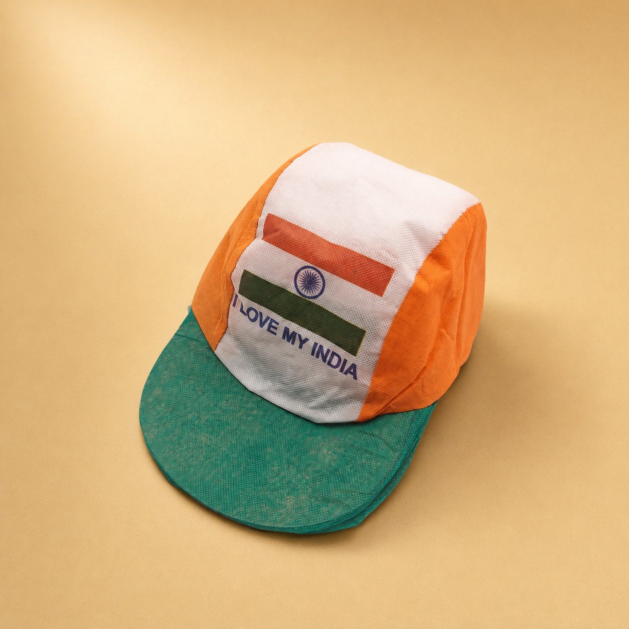 Cloth Tricolour Flag Cap