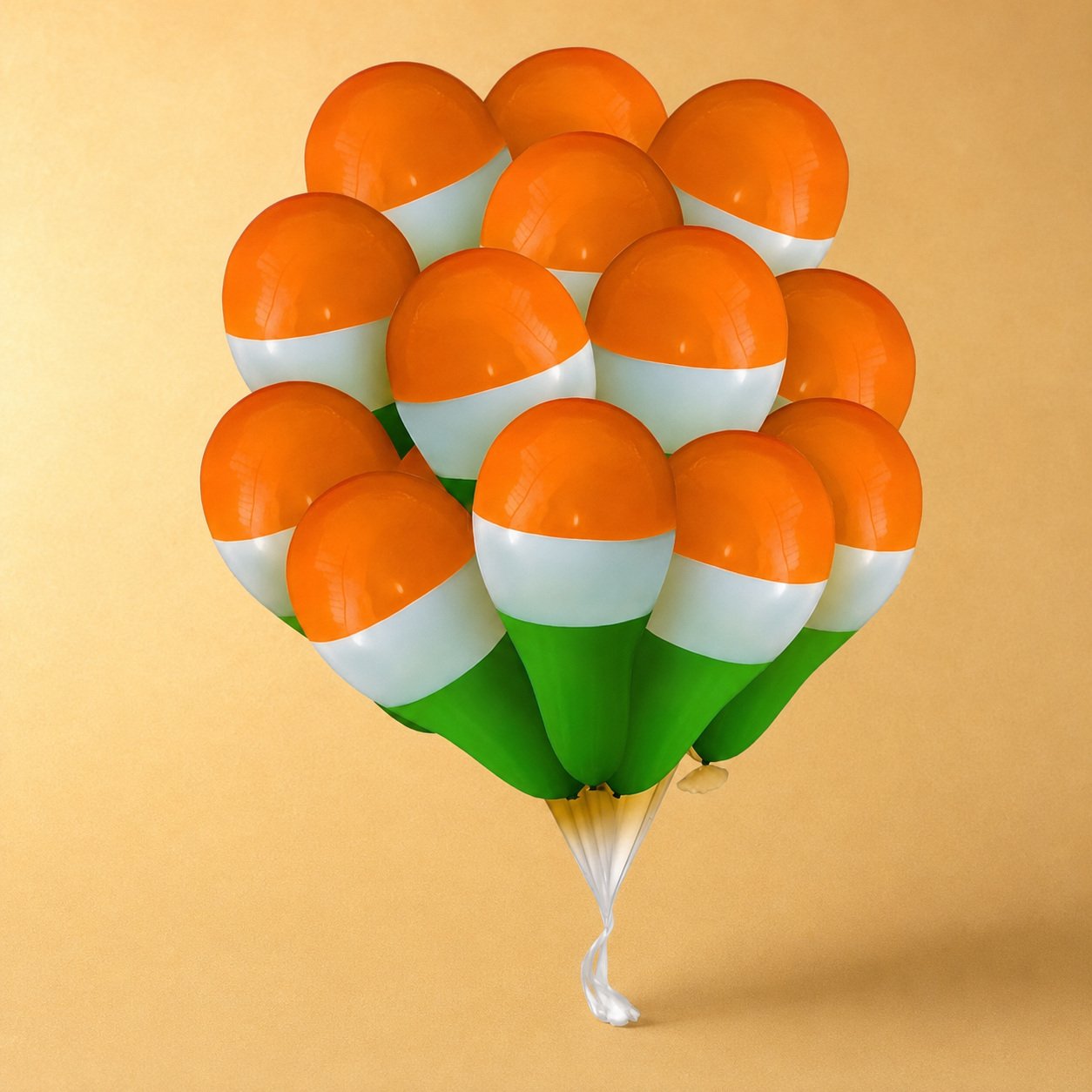 Tricolour Flag Balloons (Large) Pack of 30