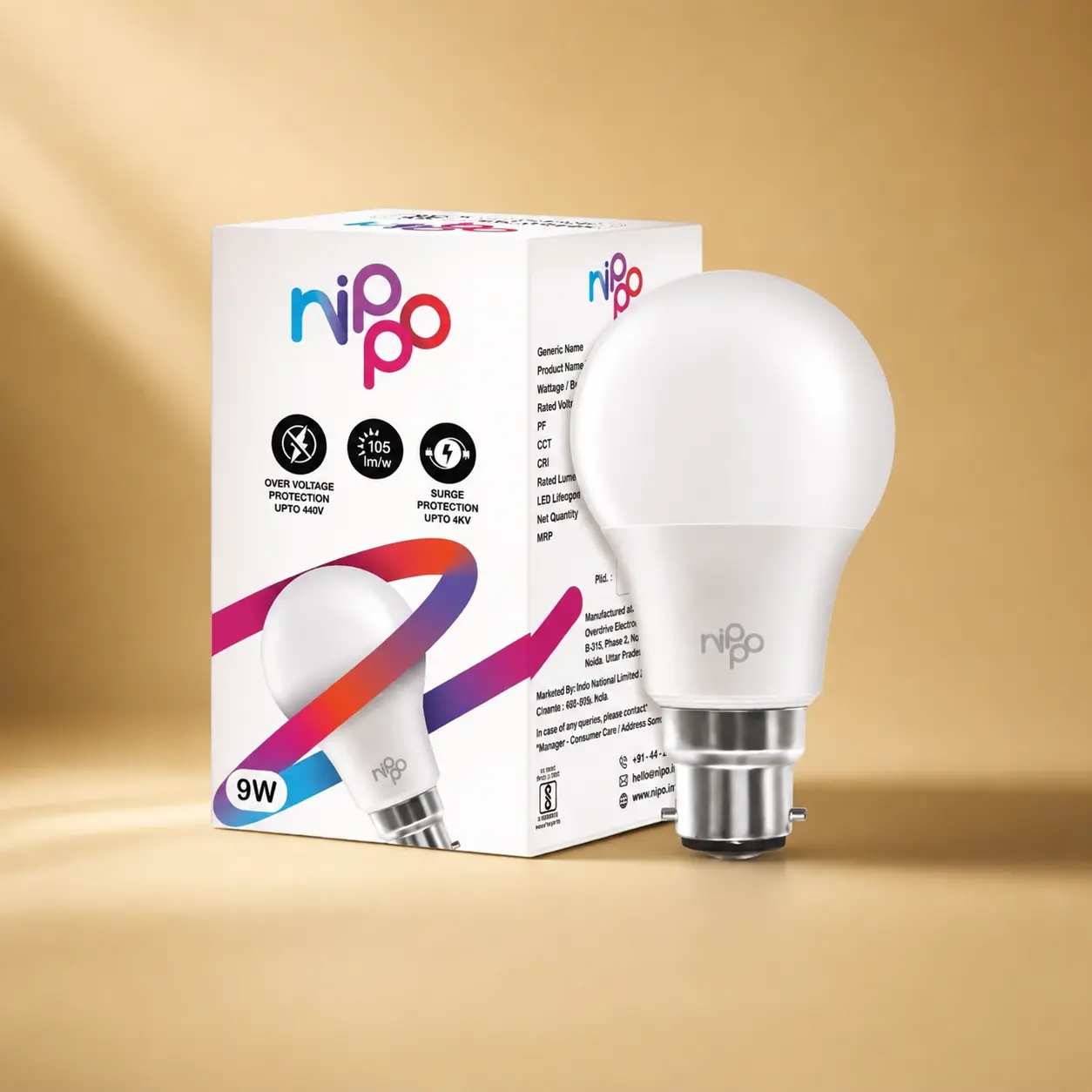 Nippo LED Bulb 12w