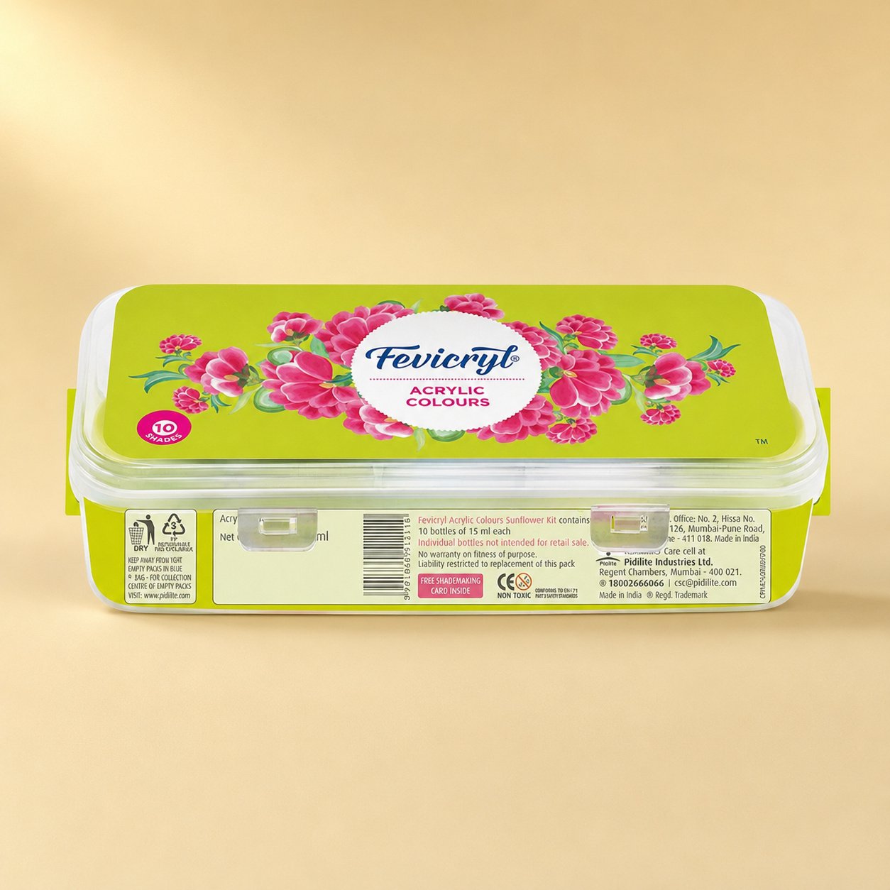 Fevicryl Acrylic Colours (10 Shades)