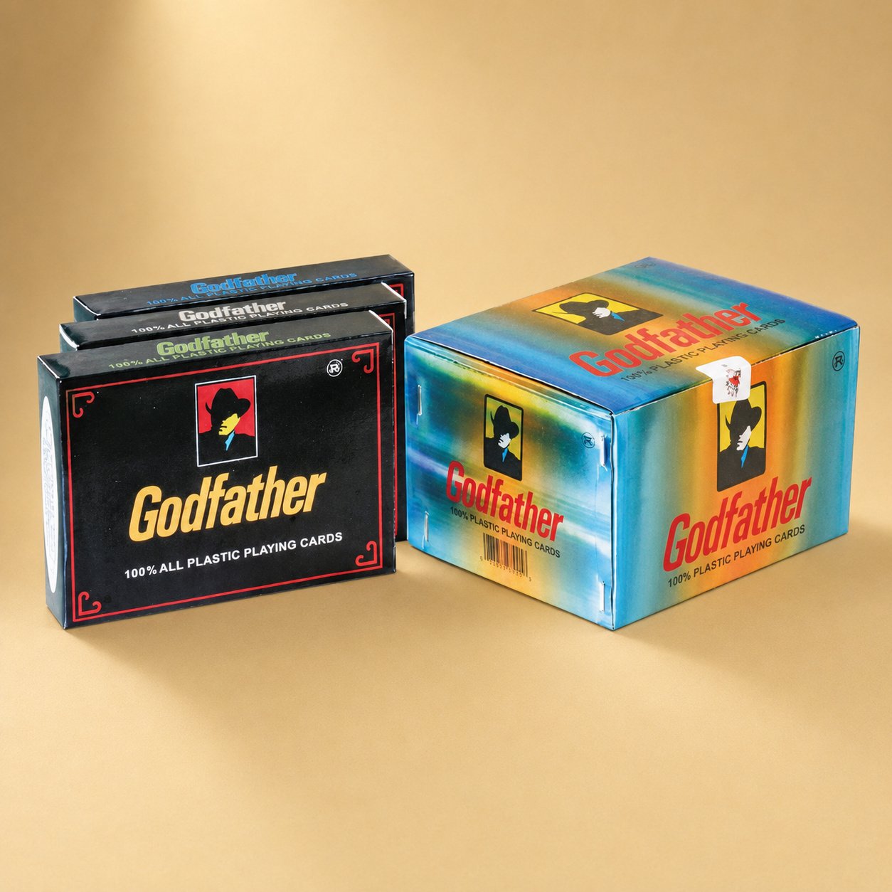Godfather Plastic Playing Cards (12 Decks)