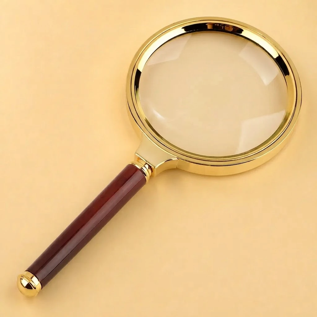 Magnifying Lens 90 mm -Gold