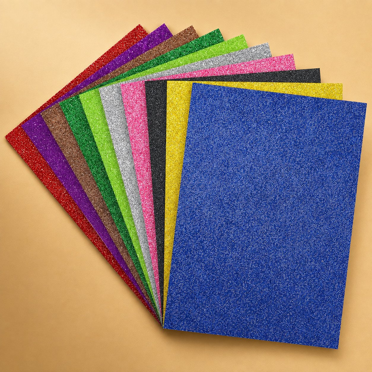 Glitter Form Sticker Pack of 10 (20x30cm)