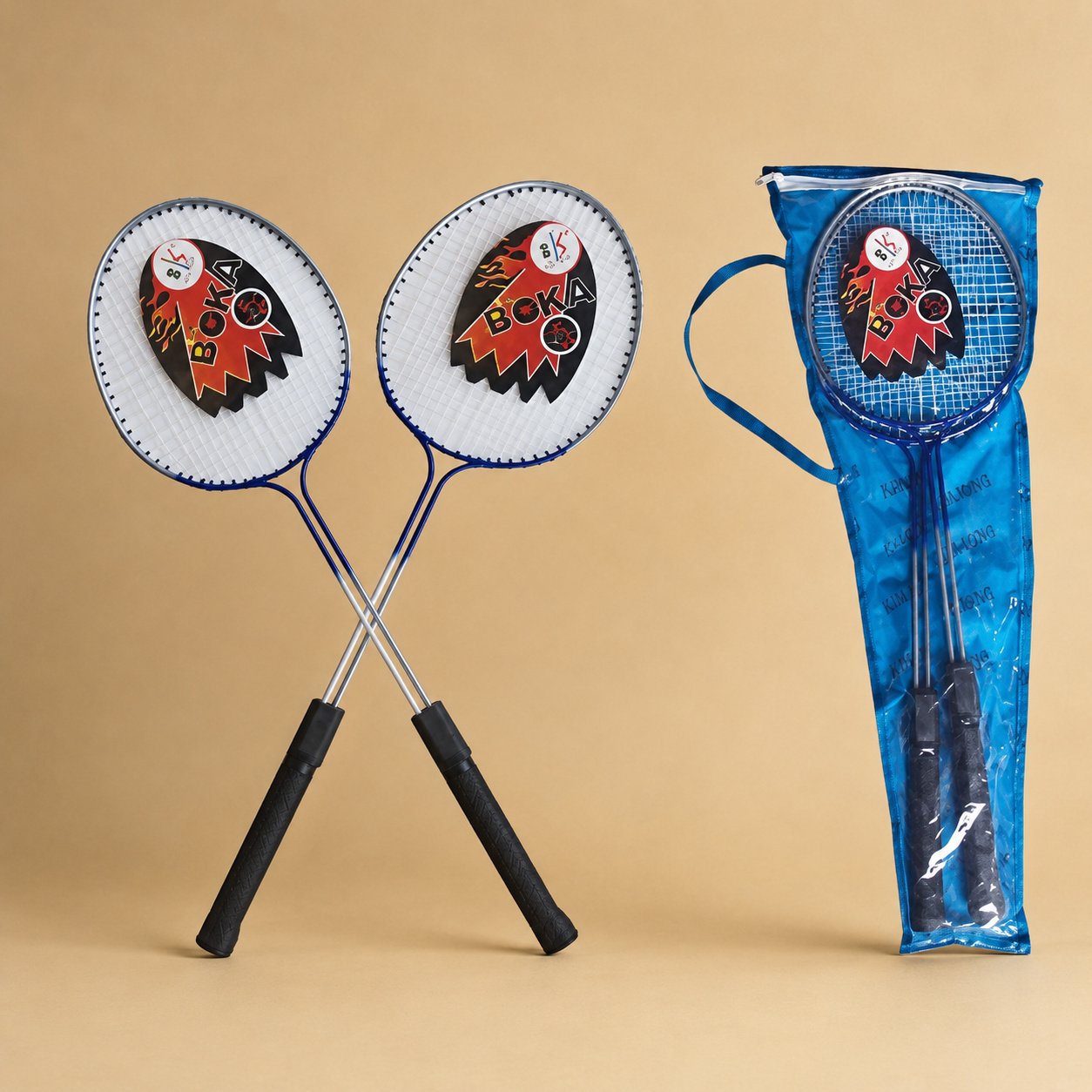 Boka Badminton Racket Set (2Pc)