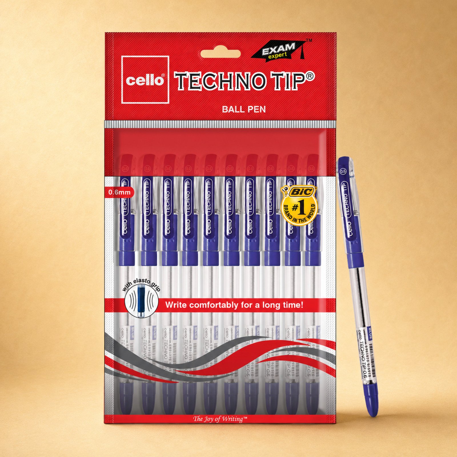Cello Techno Tip Pen Pack of 10