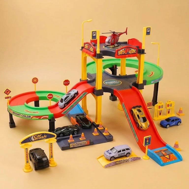 Super Parking Lot Car Toy Orbit Series