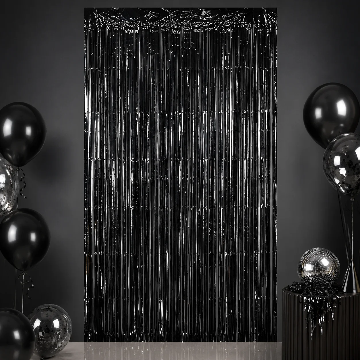Finge Foli Curtain Black