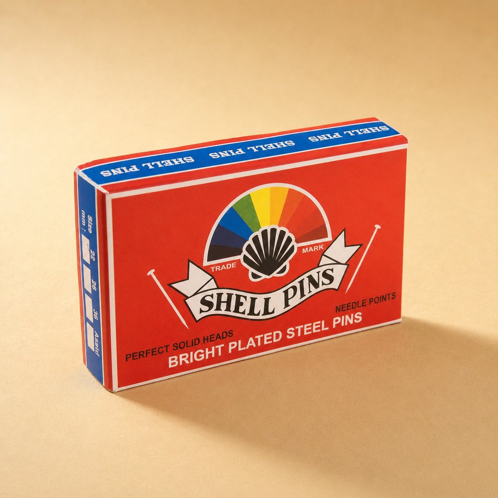 Shell Steel Paper Pins