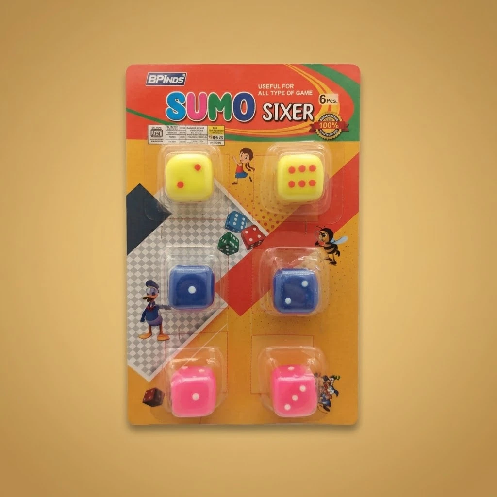 Dice (Large) Pack of 6